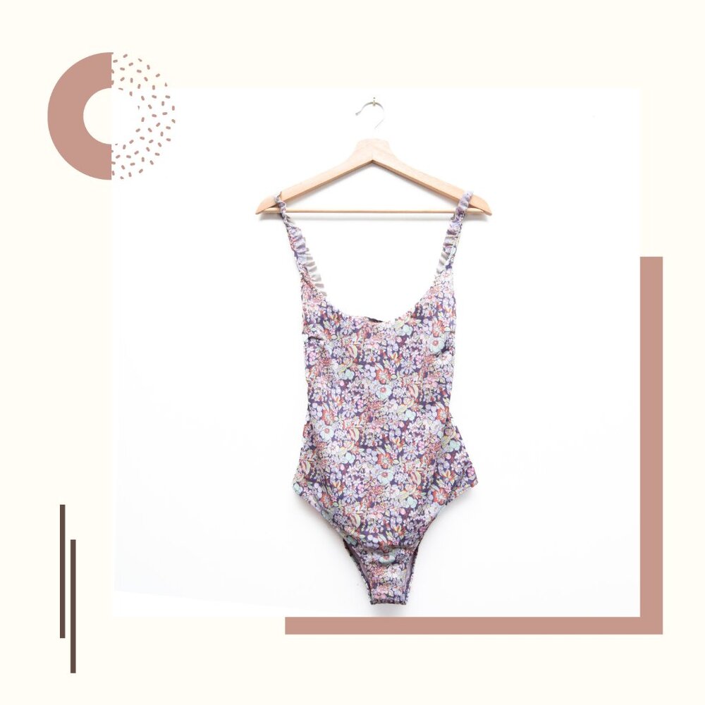 Victoria Secret One Piece Floral Swim Suit